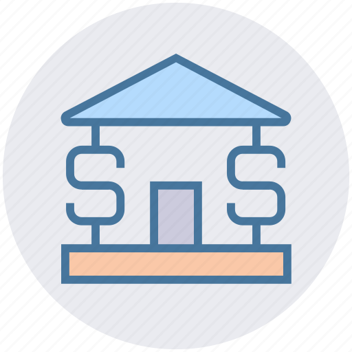 Bank, banking, building, dollar, money, saving, sign icon - Download on Iconfinder