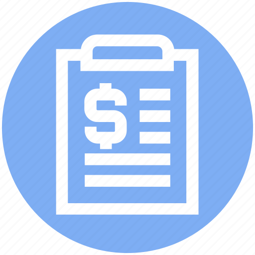Board, clip board, document, dollar, paper, pen, price icon - Download on Iconfinder