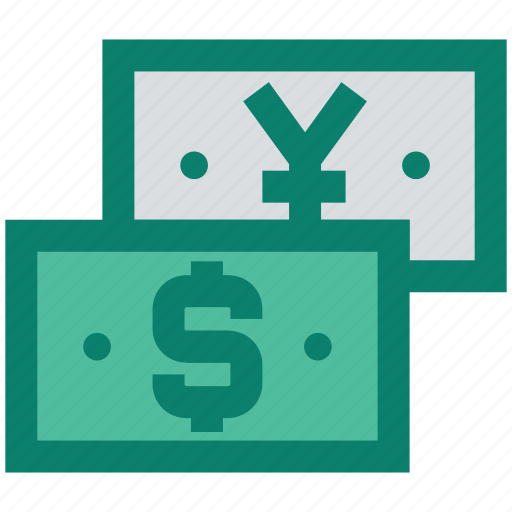 Banknotes, cash, dollar, finance, paper money, paper notes, yen icon - Download on Iconfinder