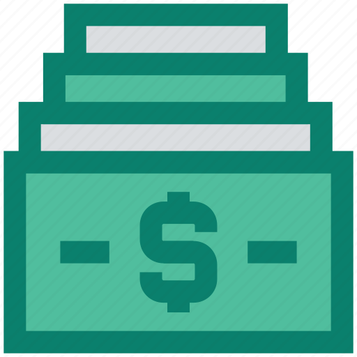 Bill, cash, dollar, dollar notes, money, paper money, payment icon - Download on Iconfinder