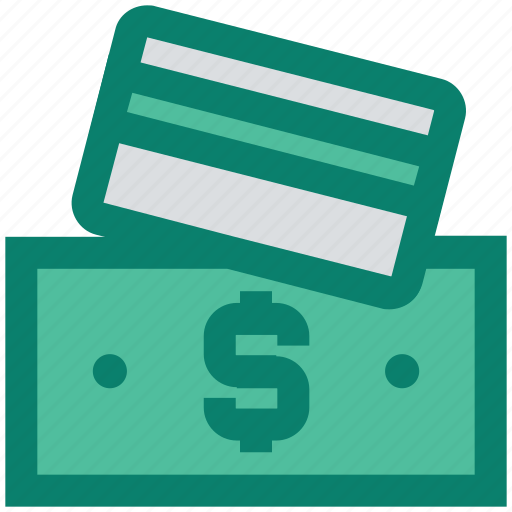 Atm card, bill, card and bill, change, dollar bill, dollar note icon - Download on Iconfinder