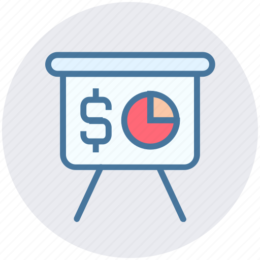 Board, chart, diagram, dollar sign, finance, network, pie chart icon - Download on Iconfinder