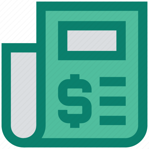 Bank, document, dollar sign, finance, money, newspaper icon - Download on Iconfinder