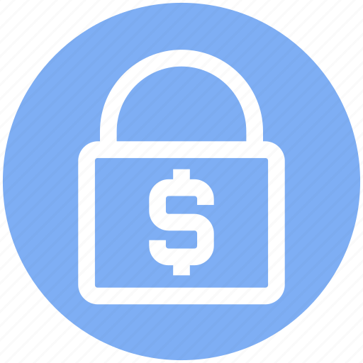Dollar, finance, lock, lock and security, locked, sign icon - Download on Iconfinder