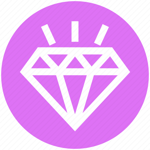 Brilliant, diamond, finance, hazard, jewelry, luxury, rich icon - Download on Iconfinder