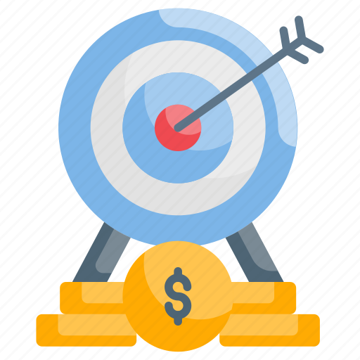 Archery, business strategy, business target, financial aim, financial goal icon - Download on Iconfinder