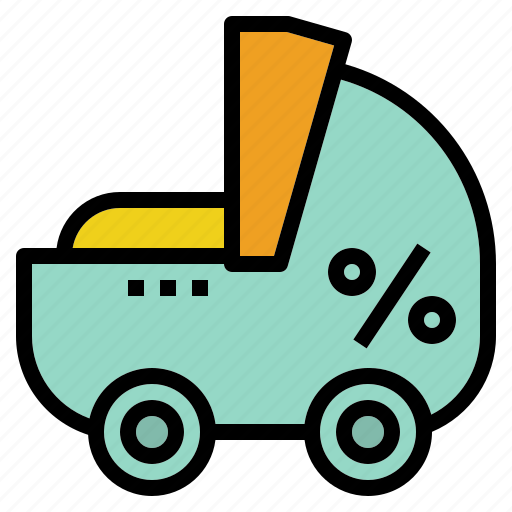 Baby, care, cart, children, tax icon - Download on Iconfinder