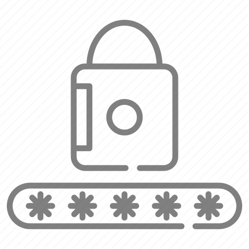 Password, security, lock, padlock, locked icon - Download on Iconfinder