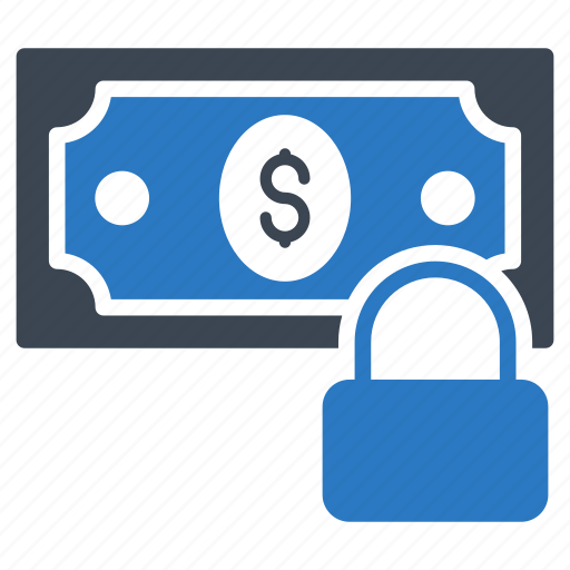 Dollar, lock, money, pay, protection icon - Download on Iconfinder