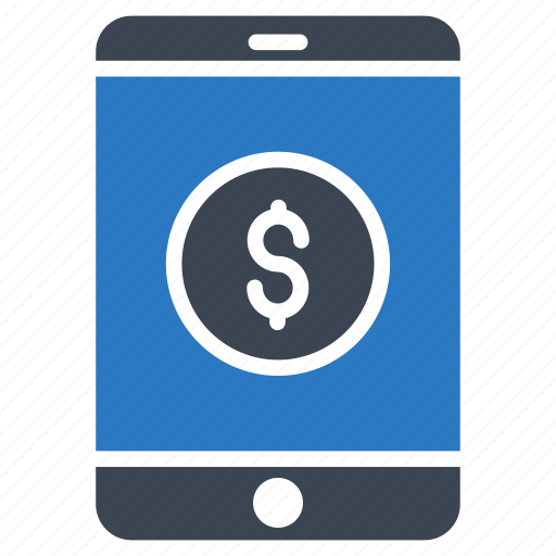 Dollar, mobile, online, pay, phone icon - Download on Iconfinder