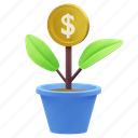 saving, interest, money plant, dollar plant, money growth, financial growth, business growth, investment, money