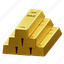 bar, gold, gold ingots, gold-bricks, gold-bars, gold-bar, gold-brick, investment, wealth 