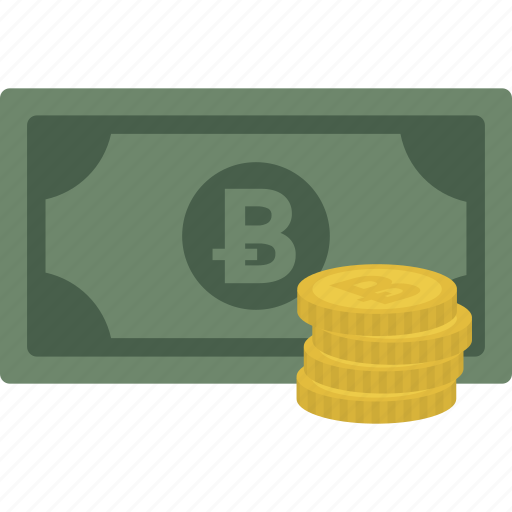Bitcoin, cash, coin, coins, currency, money icon - Download on Iconfinder
