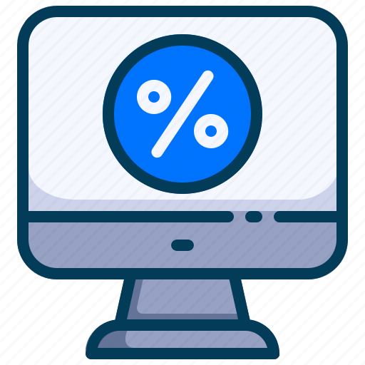 Accounting, banking, business, computer, discount, finance, percentage icon - Download on Iconfinder