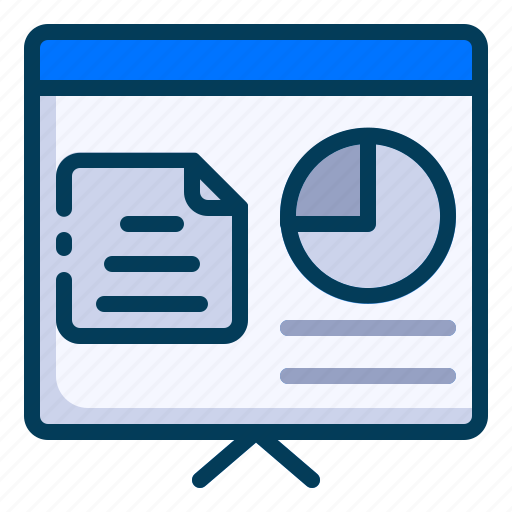 Accounting, analytics, banking, business, finance, presentation, report icon - Download on Iconfinder