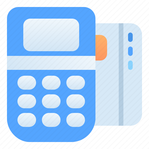 Accounting, banking, business, card payment, finance, point of service, pos icon - Download on Iconfinder
