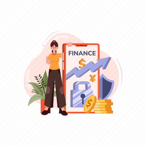 Financial, finance, investment, money, banking, wallet, payment illustration - Download on Iconfinder