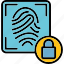 fingerprint security, biometric, fingerprint, identification, locker, finger scan, security lock 