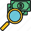 search bitcoin, bitcoin, find money, coins, cryptocurrency, currency, search dollar 