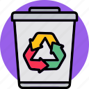 trash recycle, bin, delete, garbage, recycle bin, trash, remove
