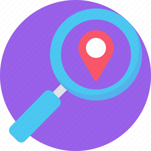 Search location, map, searching, find location, localisation, place point, location pin icon - Download on Iconfinder
