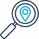 search location, map, searching, find location, localisation, place point, location pin