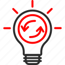 bulb update, innovation, update, light, bulb, creative idea