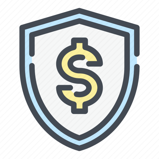 Money, dollar, finance, shield, protection, safety, security icon - Download on Iconfinder