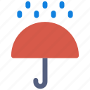 protection, rain, umbrella icon
