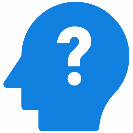 Brain, business mind, human head icon, question, analytics icon - Download on Iconfinder