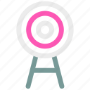 bullseye, goal, target icon