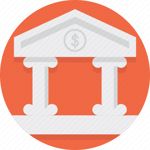 Bank, banking, building, classic, column, finance icon - Download on Iconfinder