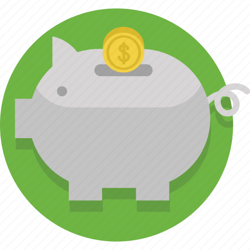 Bank, banking, coin, money, pig, piggy, save icon - Download on Iconfinder