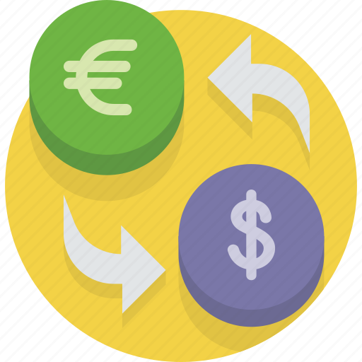 Change, currency, dollar, euro, exchange, finance, money icon - Download on Iconfinder