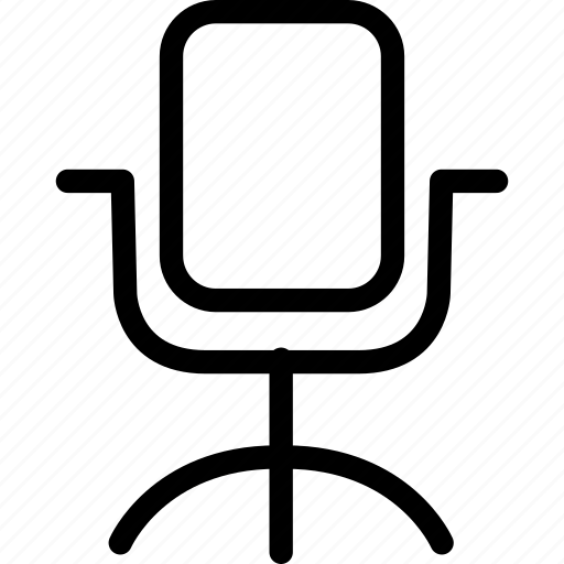 Chair, revolving chair, office chair, computer chair, swivel, swivel chair icon - Download on Iconfinder