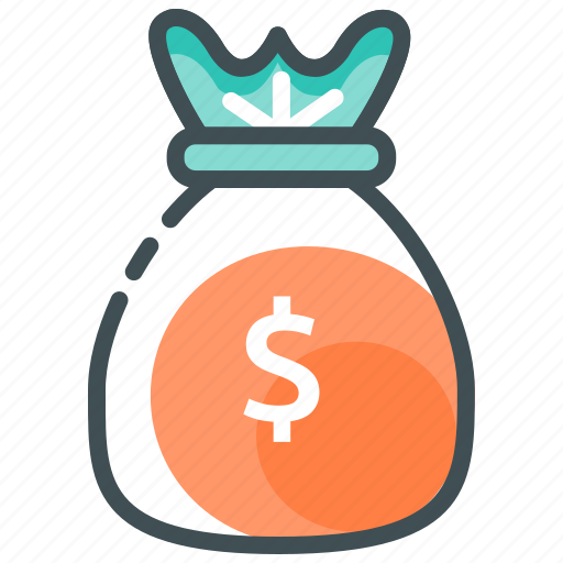 Coin bag, dollar, finance, investment, money bag, sack icon - Download on Iconfinder