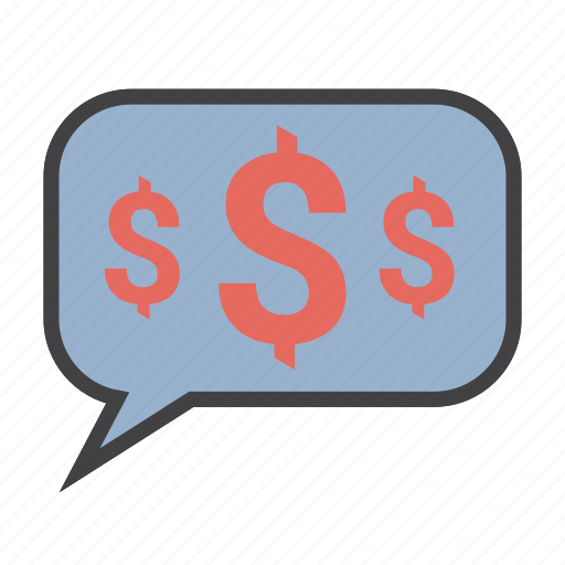 Communication, dollar, messages, money icon - Download on Iconfinder