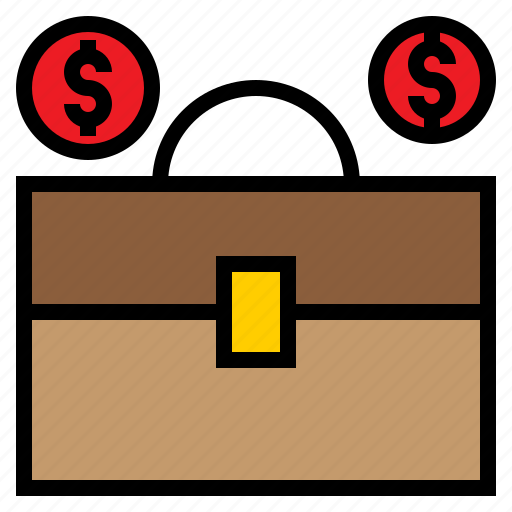 Bag, financial, cash, currency, money icon - Download on Iconfinder