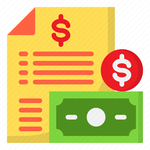 Bill, file, money, payment, receipt icon - Download on Iconfinder