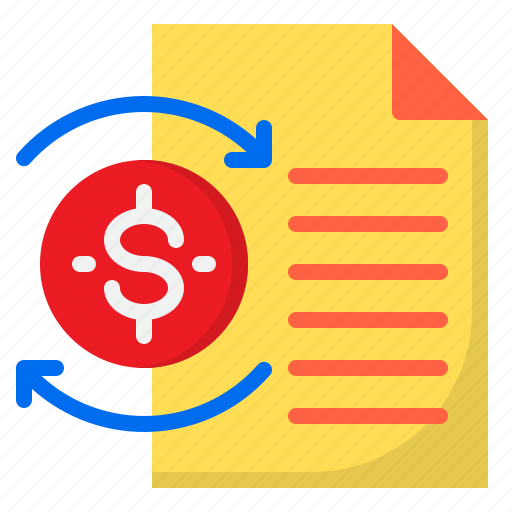 Bill, file, money, payment, receipt icon - Download on Iconfinder