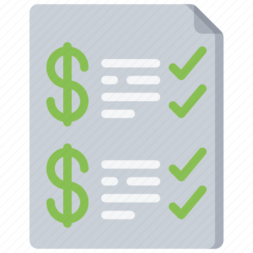 Advice, checklist, finance, financial, money icon - Download on Iconfinder