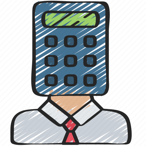 Accountant, advice, avatar, calculator, financial icon - Download on Iconfinder
