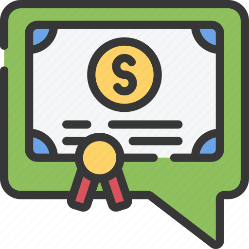 Advice, bond, certificate, financial, money icon - Download on Iconfinder