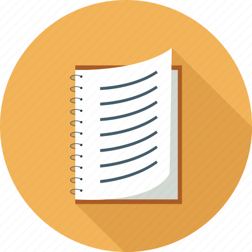 Note book, notebook, pages, sheets, log book, logbook icon - Download on Iconfinder