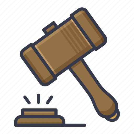 Crime, hammer, judge, justice, law, legal icon - Download on Iconfinder