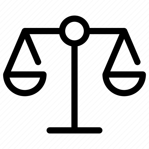 Balance, court, justice, law, lawyer, scale, weight icon - Download on Iconfinder
