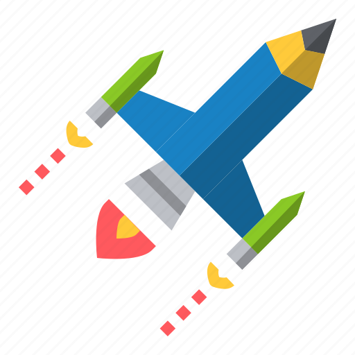Startup, explorer, rocket, space, pen, pencil, business icon - Download on Iconfinder