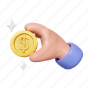gesture, hand, coin, interaction, currency, finance 