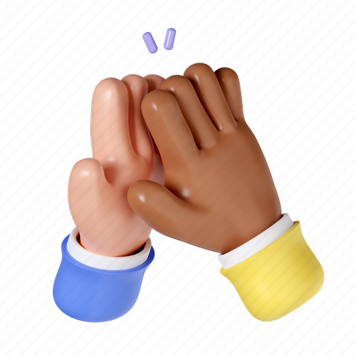 Teamwork, hand, gesture, team, business, marketing, friendship 3D illustration - Download on Iconfinder