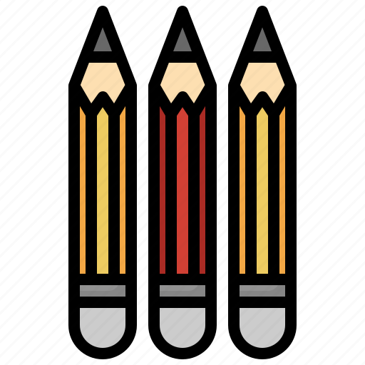 Pencil, crayon, education icon - Download on Iconfinder